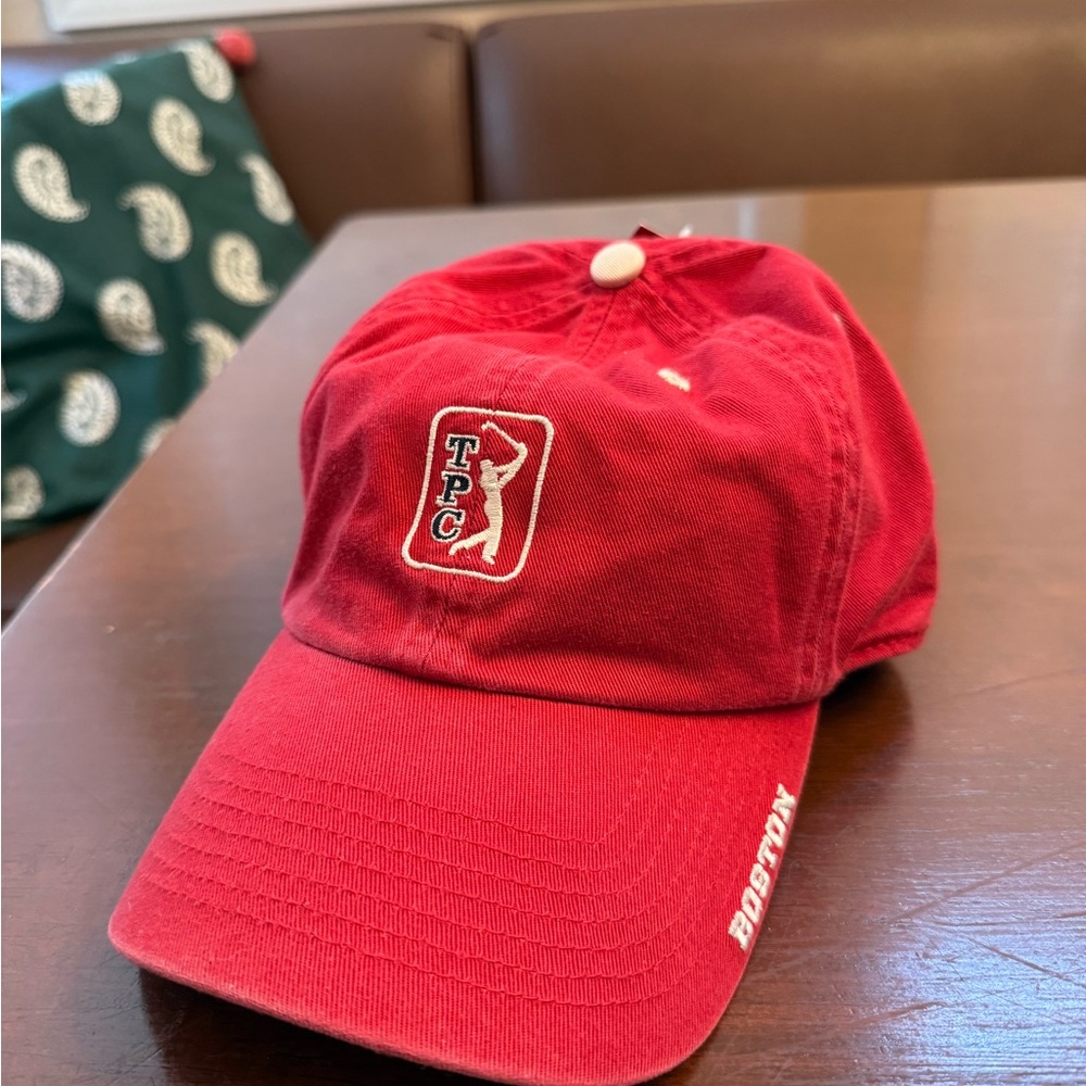 Red TPC Golf Cap